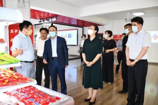 上海易連董事長(zhǎng)帶隊(duì)拜訪北京首農(nóng)食品集團(tuán)
