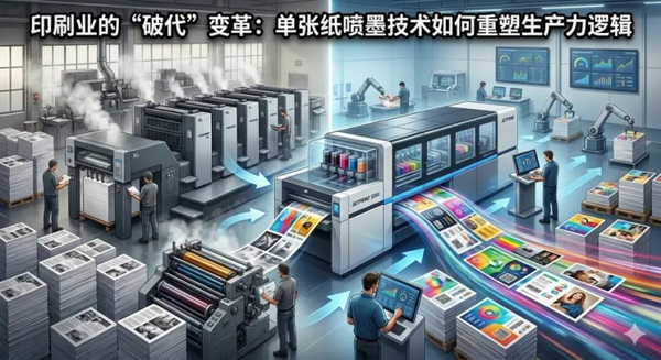 全印展海外之聲|印刷業(yè)的“破代”變革：單張紙噴墨技術(shù)如何重塑生產(chǎn)力邏輯？